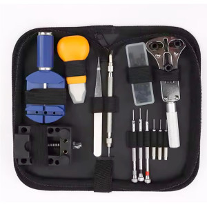 Kit Outils Montre 12 pièces avec sacoche