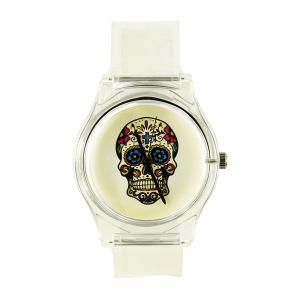 Montre tatouage tête de mort