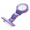 Montre infirmière design violet