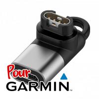 Connecteur Micro USB pour smartwatch Garmin (Fenix 5x/5x Plus Fenix 6s/6s Pro/6s Saphir, Vivosport, Approach X10, Vivoactive 3, 