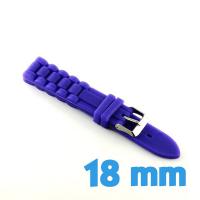 Bracelet silicone violet