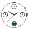 Mouvement 6P00 pour montre Miyota