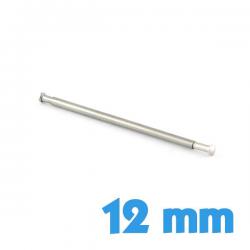 Tube pression pour montre et fermoir deployant 12 mm