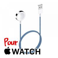 Cordon USB-C pour smartwatch Apple (Watch 6 Watch 1, Watch 3, Watch 5, Watch 2, Watch 7, ...) de rechange