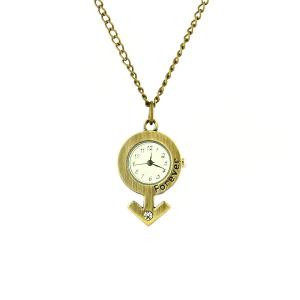 Montre pendentif signe féminin