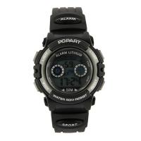 Montre sport multifonction noire