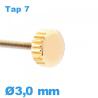 Couronne Montre TAP 7 - Cuivre / 3,0mm