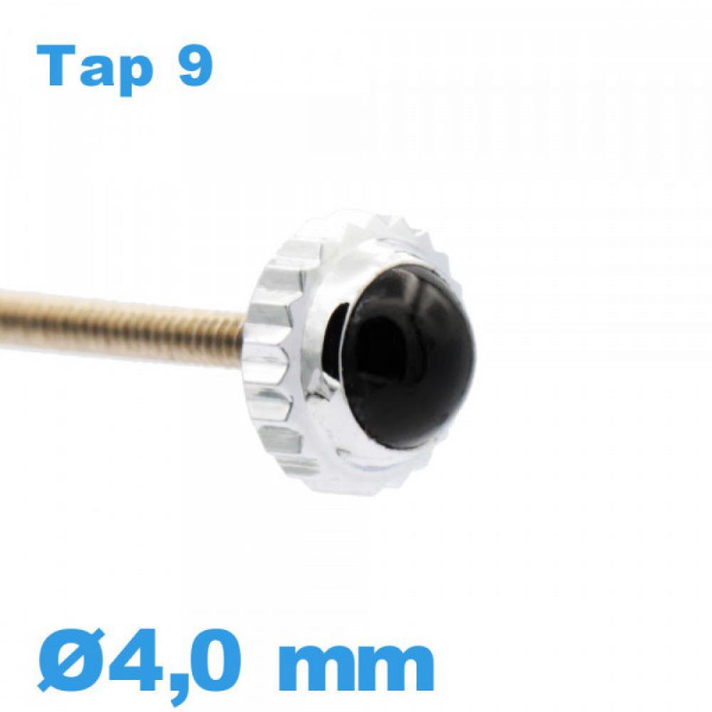 Couronne De Montre Bergeon Forme Punaise - Diamètre 45 à 70 Mm, Pas 0.80-1.40 Mm, Rosé