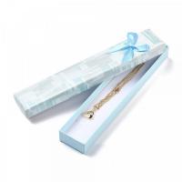 emballage carton bleu ciel pour toutes les occasions avec imprimés brillant 