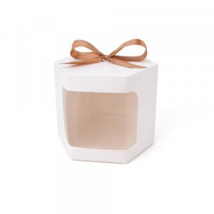 emballage blanc avec vitre carton pour toutes les occasions