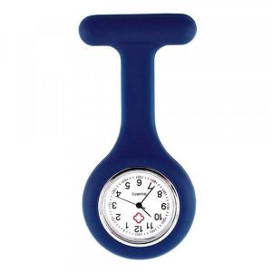 Montre pour infirmière silicone femme pas chère bleu marine