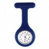 Montre pour infirmière silicone femme pas chère bleu marine