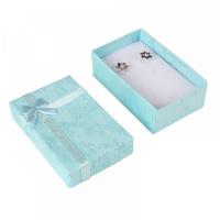 boîte bleu clair carton avec noeud pour toutes les occasions