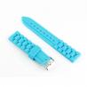 Bracelet en silicone bleu