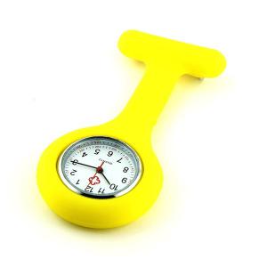 Montre infirmière jaune