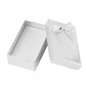 boîte carton argent pour le plaisir d'offrir