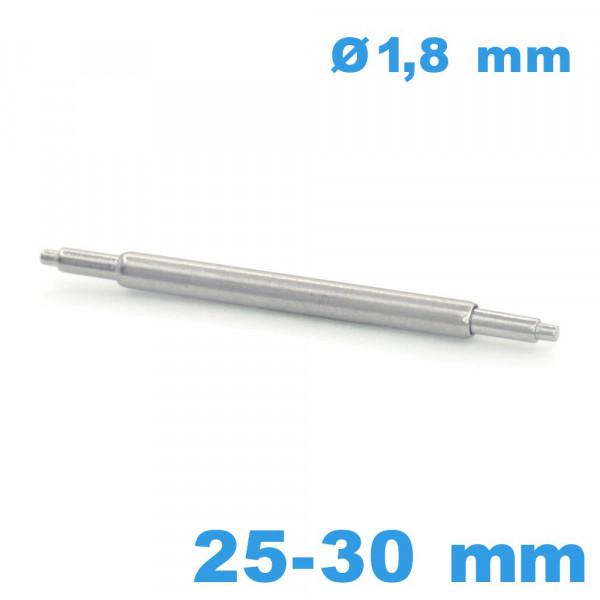 10Pcs Montre Bande Barre 1.2x27mm Bracelet pour Goupille Réparation