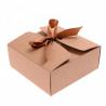 emballage kraft marron pour l'anniversaire d'un enfant carton