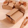 boîte papier kraft marron carton pour un anniversaire