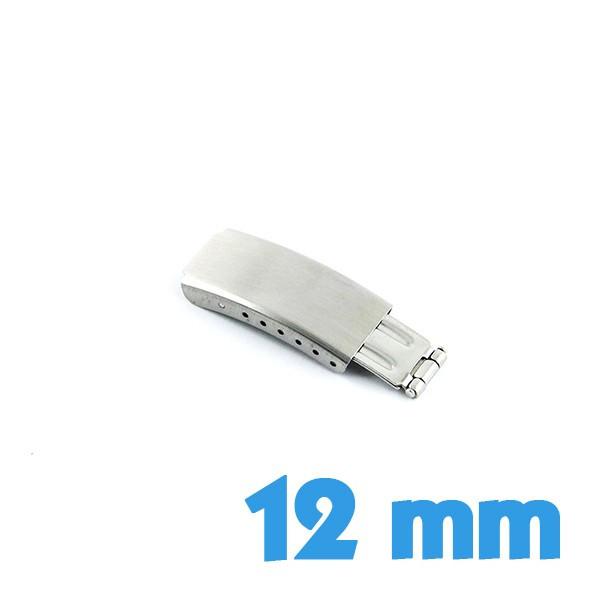 Bracelet De Montre ZRC - Boucle Déployante Acier Inoxydable - Largeur 14 Mm - Neuf