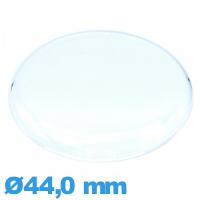 Verre pour montre 44,0 mm en acrylique Circulaire gousset