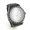 Montre "bling-bling" noir