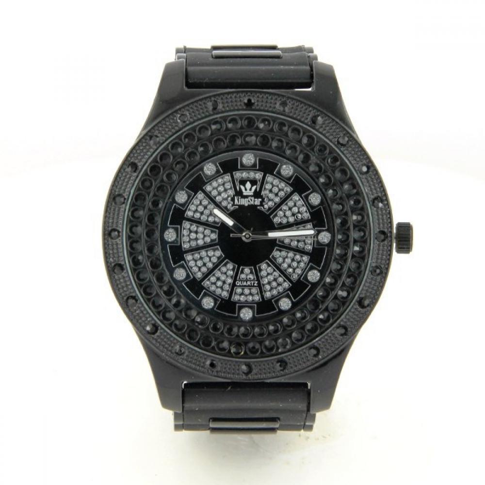 Montre homme glacée étanche, jour/date, hip-hop, luxe 2023 - Test et Avis