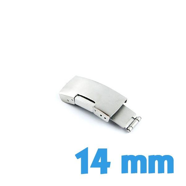 Boucle Déployante Pour Montre - Philippe Starck, Acier Inoxydable, Neuve Sans étiquette