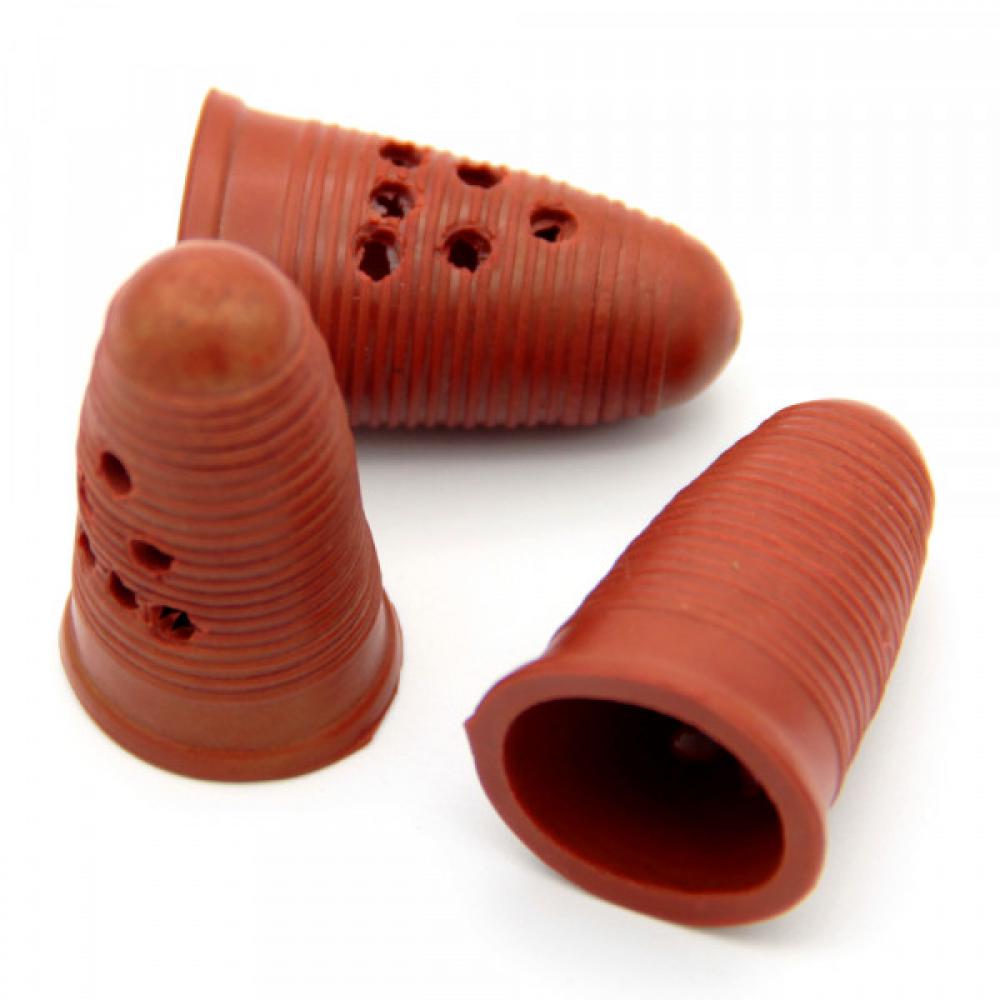 Doigtier Caoutchouc Épais - 1 Pièce - Taille S - Diamètre 15 Mm