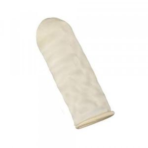 Doigtier Latex de Protection - Couleur Crème - Taille S 19 mm