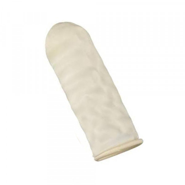 Lot De 200 Doigtiers En Latex – Taille M – Antistatique, Sans Poudre – Pour Beauté, Industrie, Doigts Blessés