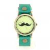 Montre moustache pour femme