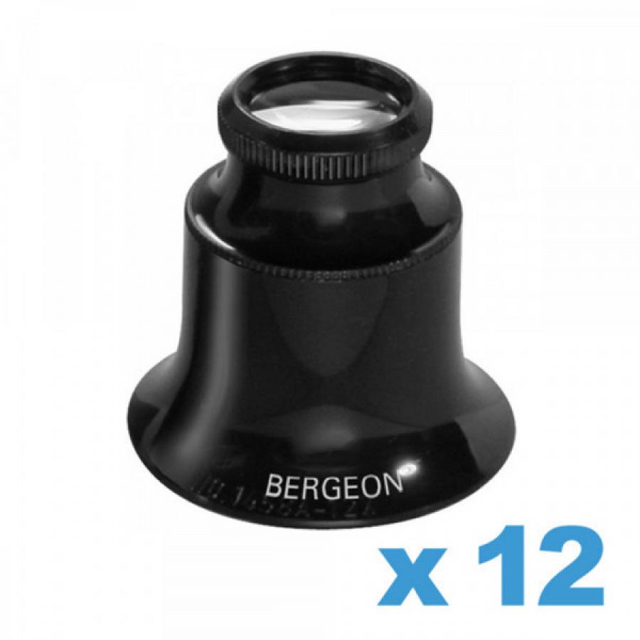 Loupe Horloger Double Lentilles x12 Bergeon Réparation Montre