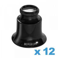 Loupe Horloger Double Lentilles Démontables x12 Bergeon