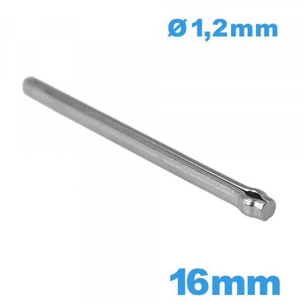 GFDSGRE Potence VTT Tige de Guidon de vélo VTT argentée à 17 GFDSGRE Potence VTT Tige de Guidon de vélo VTT argentée à 17