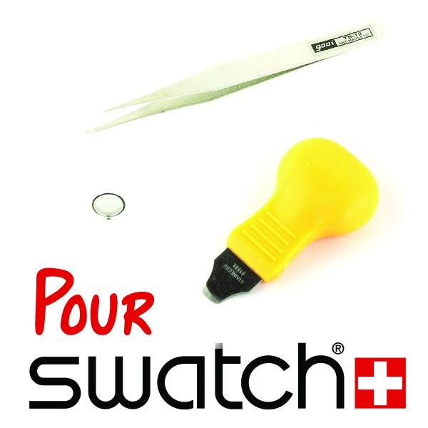 Kit Changer Pile de Montre Swatch Irony Skin Ice Pile