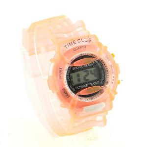 Montre pas chère enfant femme LCD Chrono antichoc
