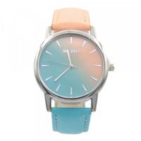 Montre Bicolore Femme Bleu et Rose pas chère