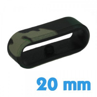 Passant Montre Camouflage Vert 20 mm Garmin Samsung et +