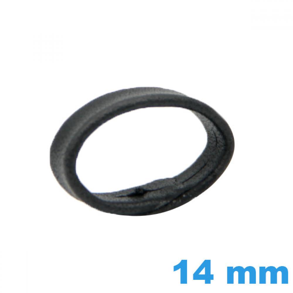 Bracelet De Montre Vintage En Cuir De Crocodile Véritable - Largeur 16 Mm - Occasion