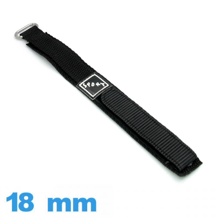 Bracelet Montre Nylon Sport - Sangle Textile Ajustable, Plusieurs Largeurs Et Couleurs
