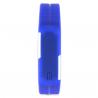 Montre style sport bleu led rouge bracelet réglable