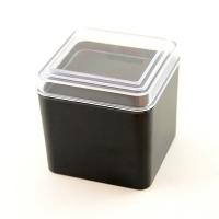 Ecrin Cube Noir - Boite Cadeau Montre