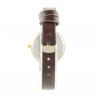Montre femme pas chère crâne pirate couleur brun