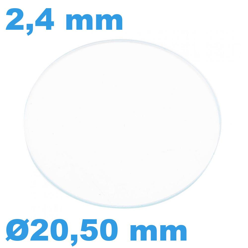 verre plexi neuf montre 130 / 10 oval - H3-16