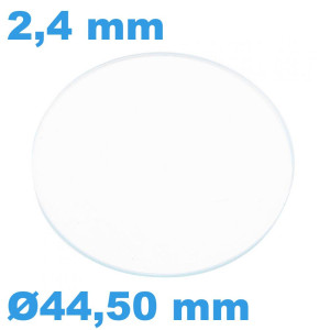Verre pour montre 44,5 mm...