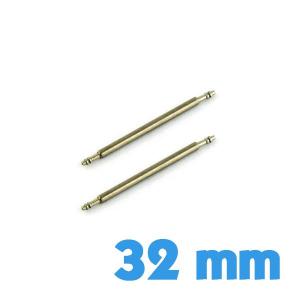 Pack de 2 grandes barres pompes 32 mm