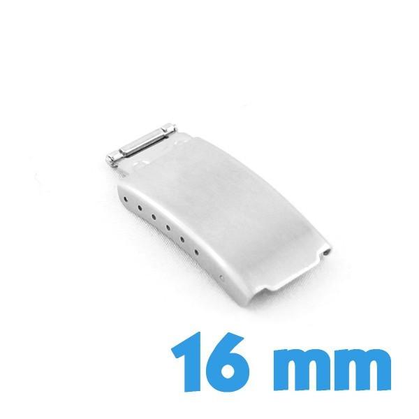 Bracelet Montre Silicone 20 Mm KAL-Fermoir Montre Du00e9ployante