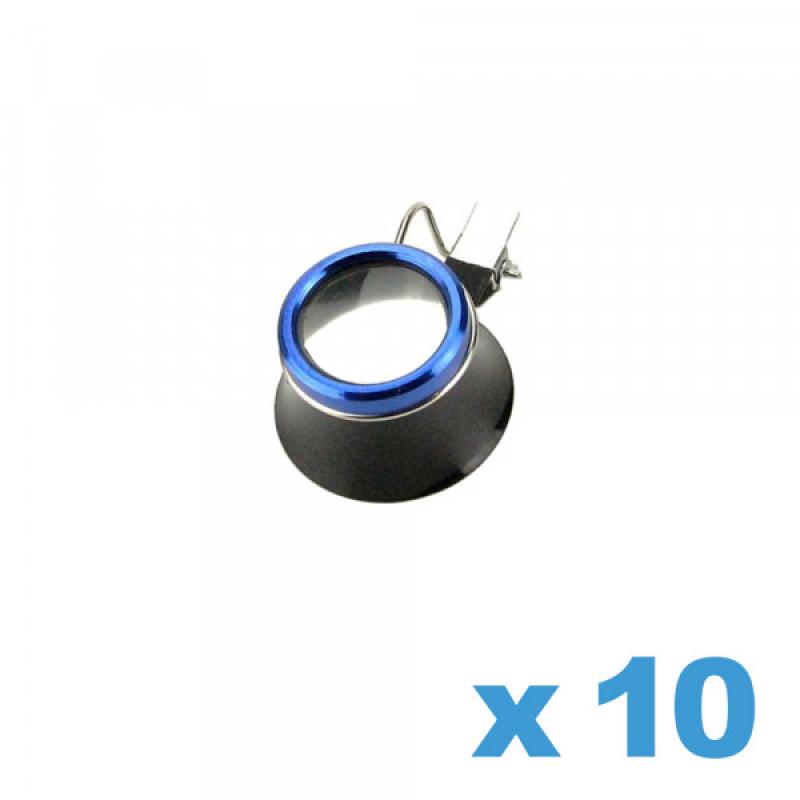 Loupe Clipable Sur Lunettes 10x - Outil Horloger, Bijoutier, Pour Réparation Micro-électronique Et Collection