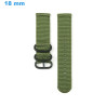 Bracelet montre Vert 18 mm Nylon Ardillon
